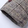 Herfstpak Maatwerk Slim Grote Maten [ODFMCE] Herenjas, Jas, Zakelijk, Casual, Gentleman, Pasvorm, (JP, Alfabet, 2XL, Grijs)