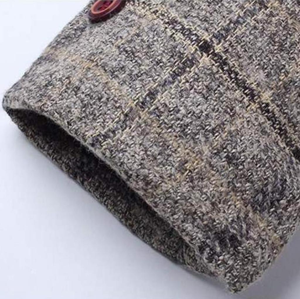 Herfstpak Maatwerk Slim Grote Maten [ODFMCE] Herenjas, Jas, Zakelijk, Casual, Gentleman, Pasvorm, (JP, Alfabet, 2XL, Grijs)
