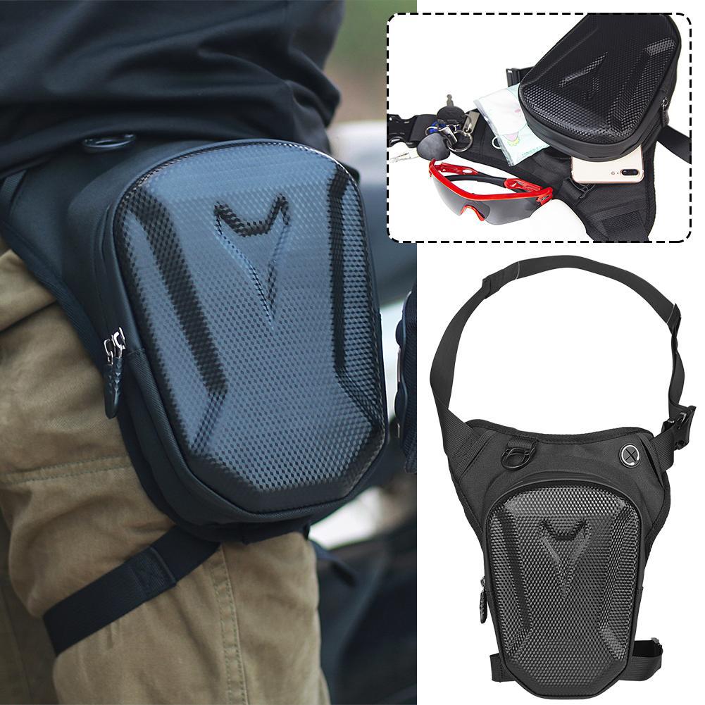 Motorcycle Bag Waterproof Motor Drop Waist Leg Bag Thigh Belt Bag Motorbike Saddle Side Bags Mobile Phone Purse Fanny Pack Bags