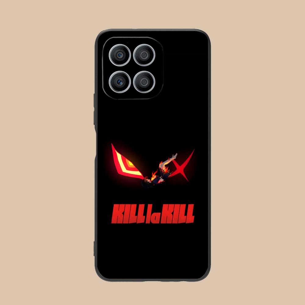La Kill Ryuko Matoi Phone Case for Honor 90 80 70 60 50 30 20 10 9 8 7 Pro S SE Lite 5G Black Smartphone Cellphones Cover