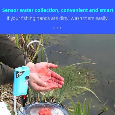 Intelligent Sensor Fishing Water Extractor Outdoor Fishing Oxygenation Air Pump Portable Automatic Water Suction Pumping
