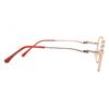 Full Rim Oval Red Rose Gold Smartbuy Collection Bartosz L117a Fashion Unisex Eyeglasses
