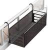 Suspended Bedsides Storage Rack Space Saving Design Sturdy Iron Construction Quick Easy Installation for Small Spaces