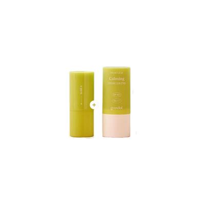 Goodal Clear Houttuynia Cordata Soothing Cooling Sun Stick 19g Original + 19g Refill, 2 Pieces