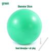 Explosion-proof 25cm Wheat Straw Pilates Ball for Yoga, Fitness, and Postpartum Exercise