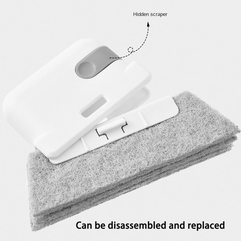 Window Cleaning Brush Windowsill Groove Deadend Cabinet Crevice Brush Removable Household Multifunctional Cleaning Tools