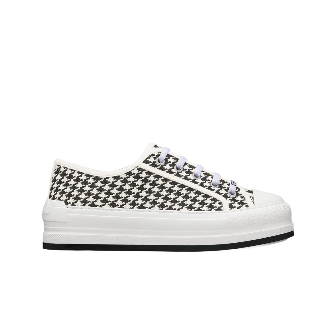 

(w) Dior Walk n platform Sneaker Black White Micro Houndstooth EU 38.5W