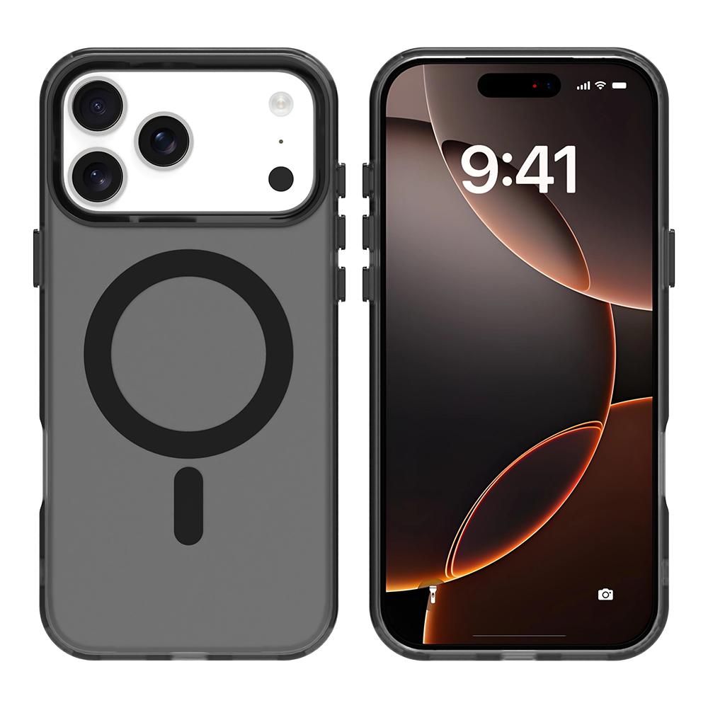 Magsafe Matte Phone Case For Apple iPhone 17 Pro Max Case Magnetic Wireless Charging For iPhone 17 Air Shockproof Back Cover