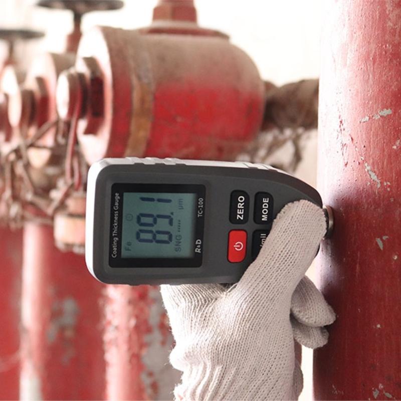 Car Digital Painting Detector Meter Mini LCD Coating Thickness Gauge Automotive Digital Calibration Measuring Instrument