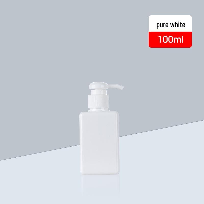 Travel Refill Pump Bottles for Lotion, Shower Gel, Shampoo, and Hand Sanitizer - Square Design, Empty and In Stock