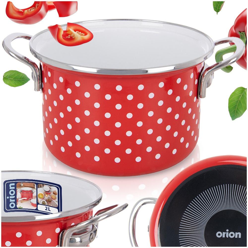 TECKA emaillierter Topf 18 cm, 2 l