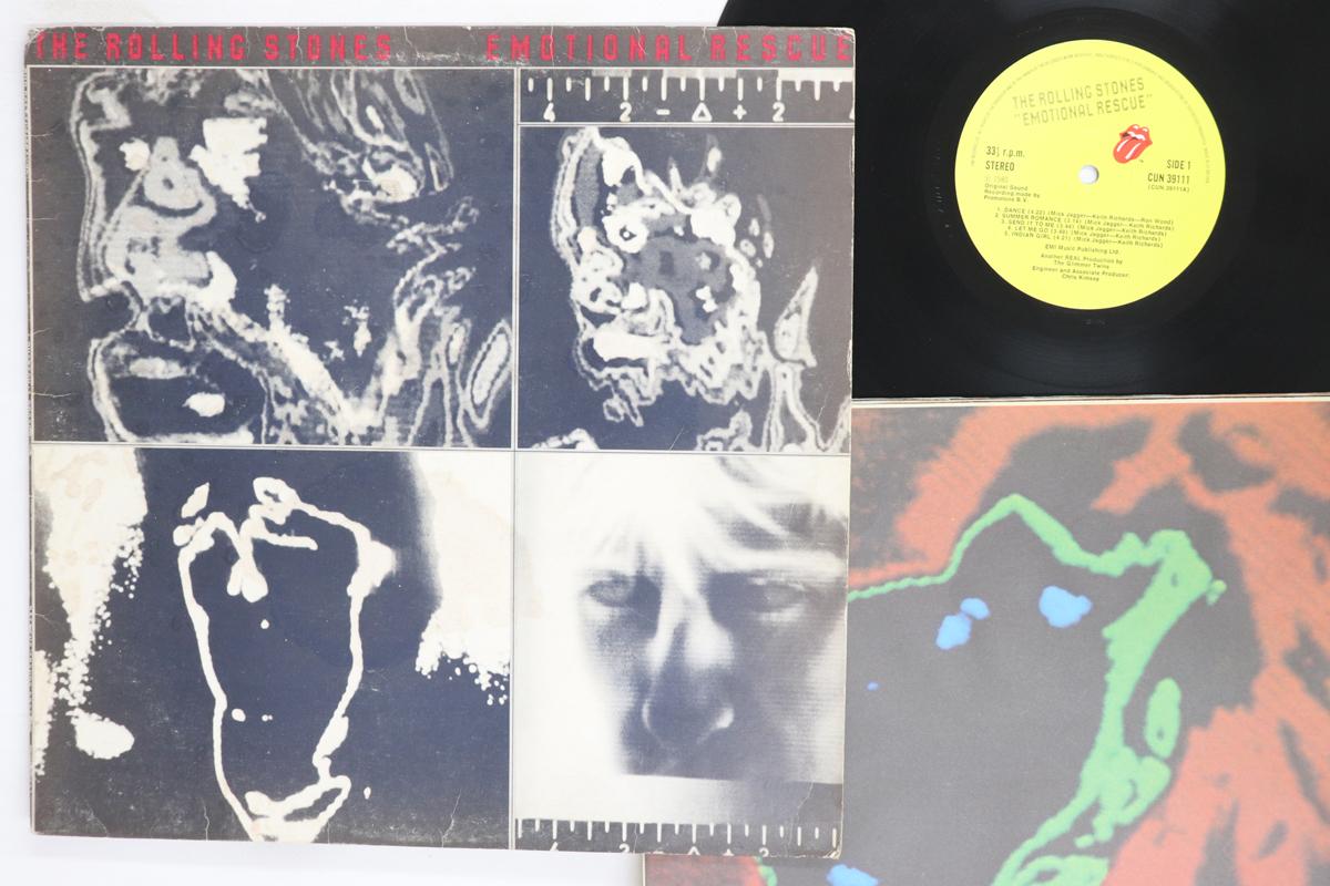 

LP Record ROLLING STONES Emotional Rescue CUN39111 ROLLING STONES 1980 UK Rock Used