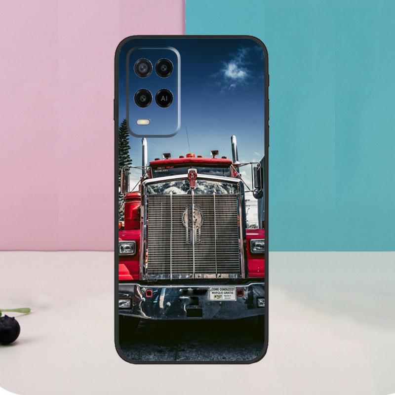 Cool Heavy Truck Car For OPPO A98 A78 A58 A5 A9 A15 A17 A57 A77 A96 A76 A16 A54 A74 A94 A52 A72 A57S A53S Case