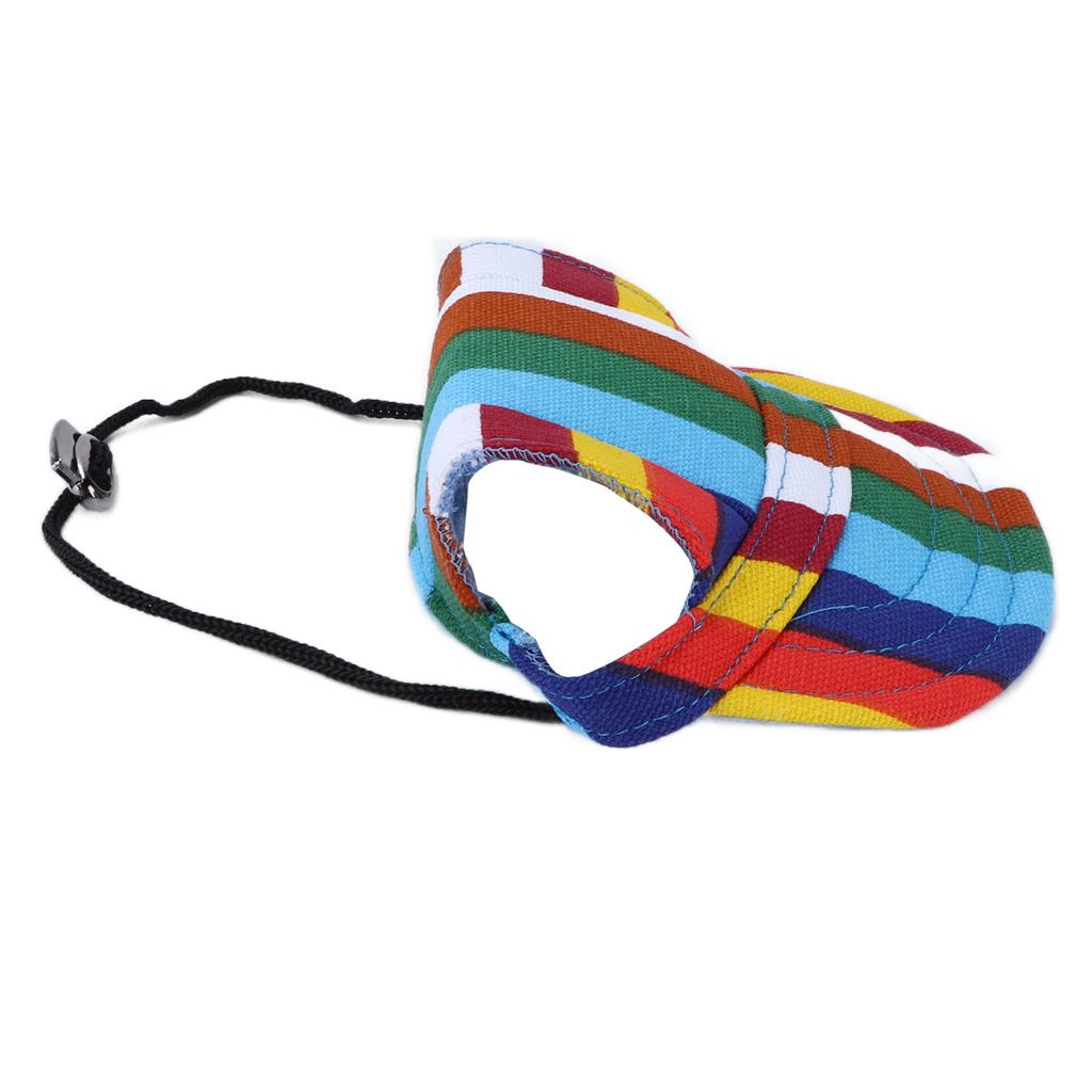 Dog Baseball Cap Adjustable Dog Outdoor Sport Sun Protection Baseball Hat with Neck Strap for Outdoors