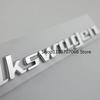 YKPSC1 Styling Mouldings Car Abs 3D Letter Stickers VW Trunk Logo Stickers For Volkswagen Dasauto T-Roc Tiguan Golf Polo ID.3 ID.4 T-Cr