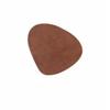 Shaped Cowhide Pattern Coasters Waterproof Heat Insulation Non-slip Mats PU Leather Plate Mat Bowl Cups Things for The Kitchen