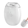 Electric Nail Trimmer Rechargeable Pain-Free Technology Automatic Fingernail & Toenail Clipper with LED Light Grinding Head Port