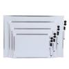 Wall-Mounted Double-Sided Magnetic Aluminum Whiteboard With Two Magnets And Whiteboard Marker With Eraser For Teaching Learning