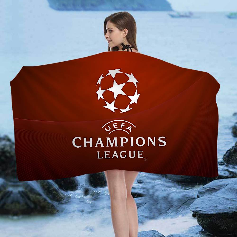 Fashion C-Champions Beach Towel Colorful Bath Towels for Girl Microfiber Quick Dry Sand Free Beach Yoga Spa Gym Pool