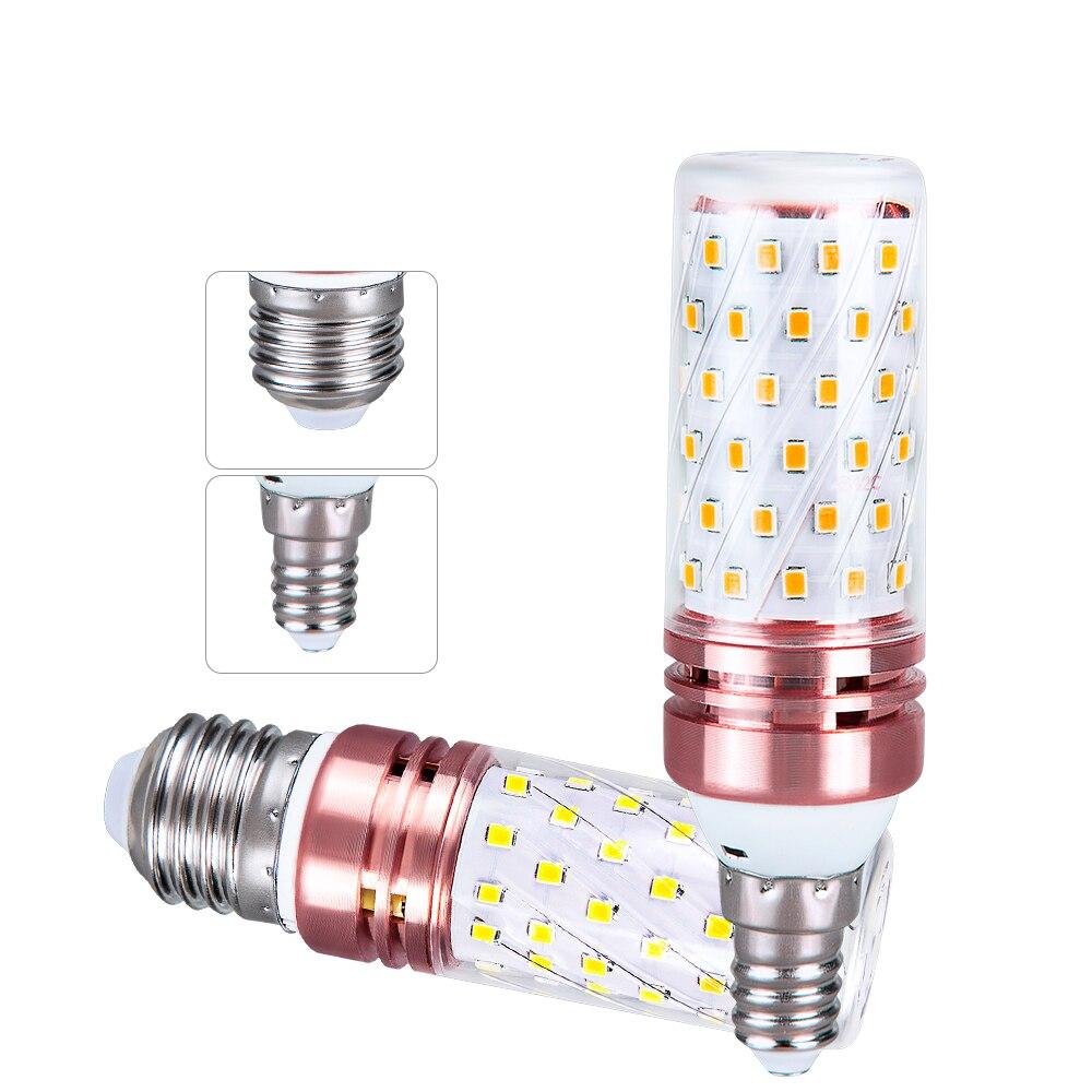 E27 LED Bulb 12W 16W LED Light Bulb 220V Corn Light High Brightness Chandelier Candle Home Decoration