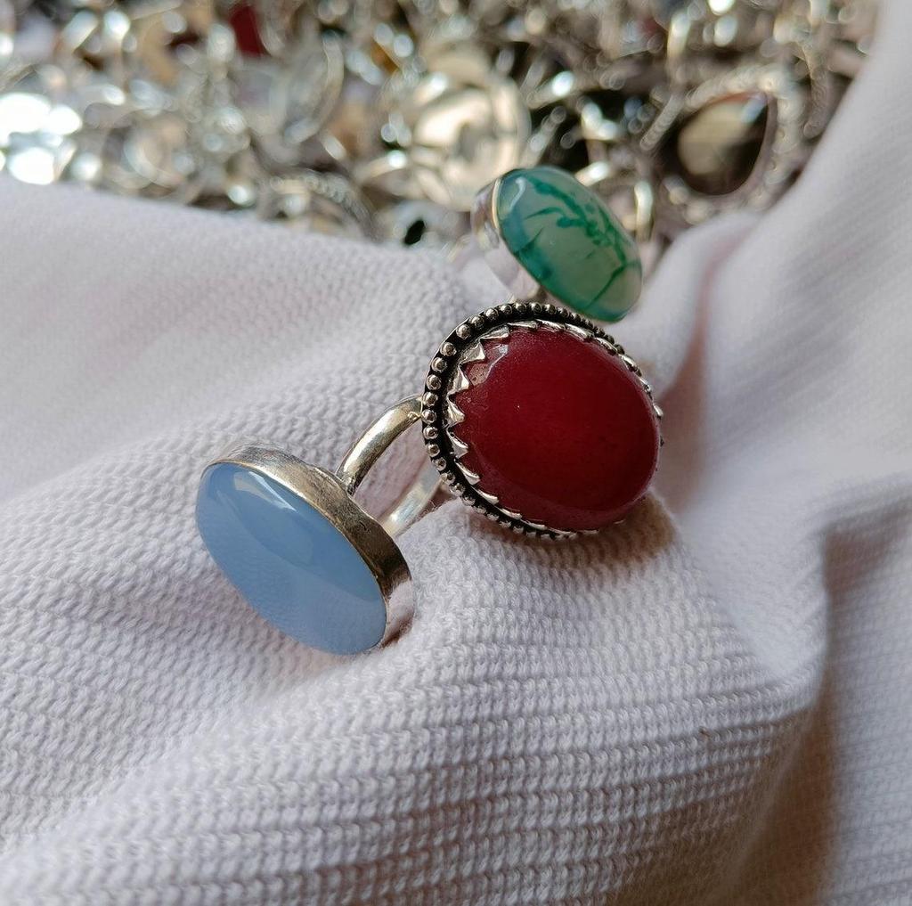 Gemstone Ring, Mystery Ring Bundle, Mystery Rings, Jewelry Bundle, Ring Set, Crystal Ring, Chunky Ring, Vintage Style Ring, Wholesale Ring