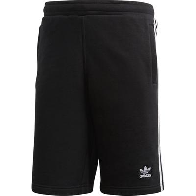 Originals Adicolor 3 Stripe Logo Comfortable Striped Versatile Five-Point Sports Shorts Men Shorts Black CW2980