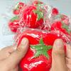 Stress Relief Fidget Squishy Toy Simulation Strawberry Tomato Slow Rebound Non-Toxic Soft Toy for Party Bag Fillers
