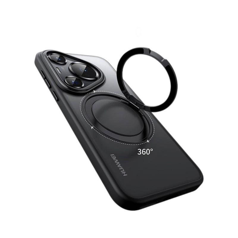 Magnetic Rotating Phone Case P70 Pro Ultra 360 Swivel Stand Full Coverage TPUPC With Matte Skin-Friendly Finish