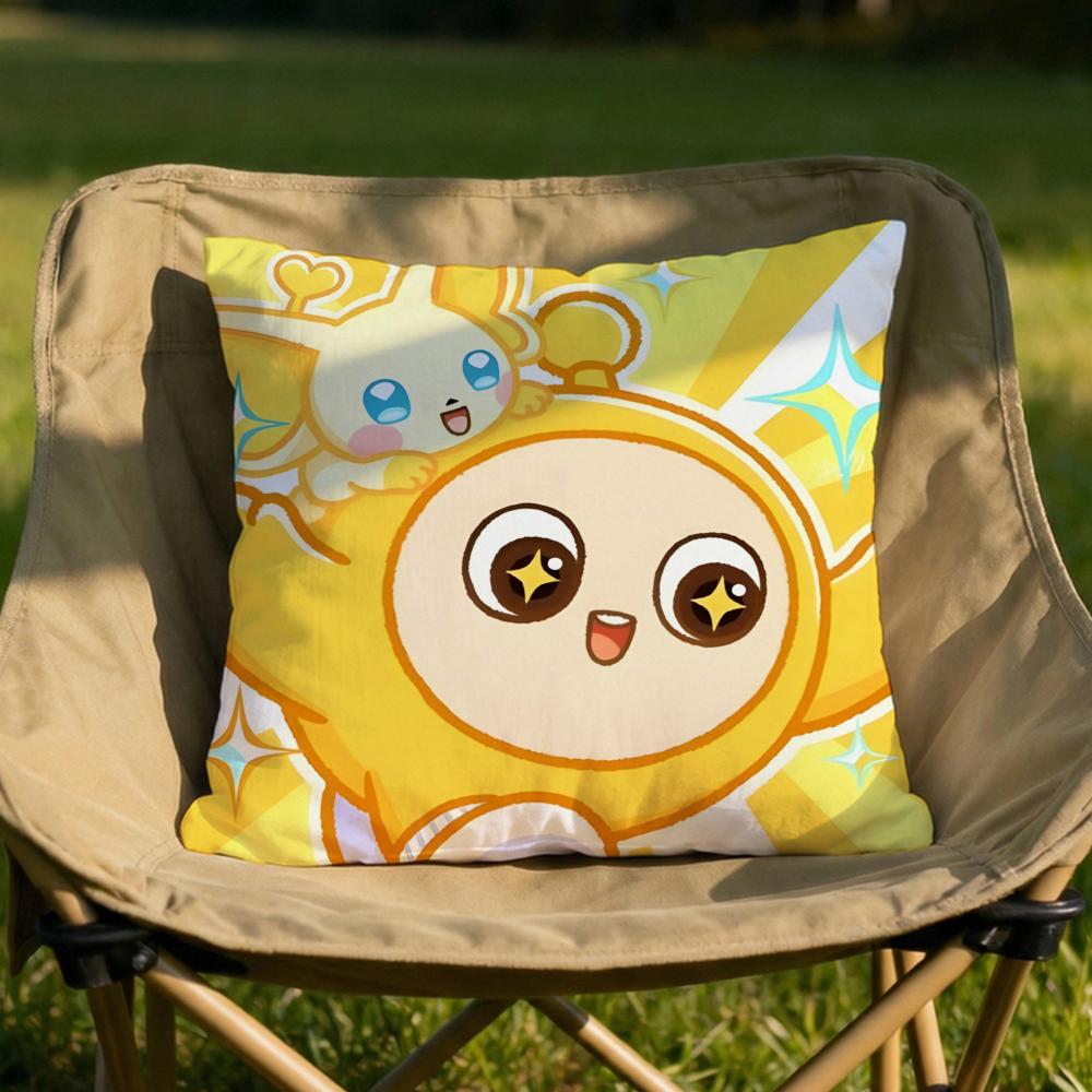 Game Eggy PartyY Cushion Cover Soft Reversible  Durable Pillow Cover  MultiScene Use for Home  Car Daily Comfort