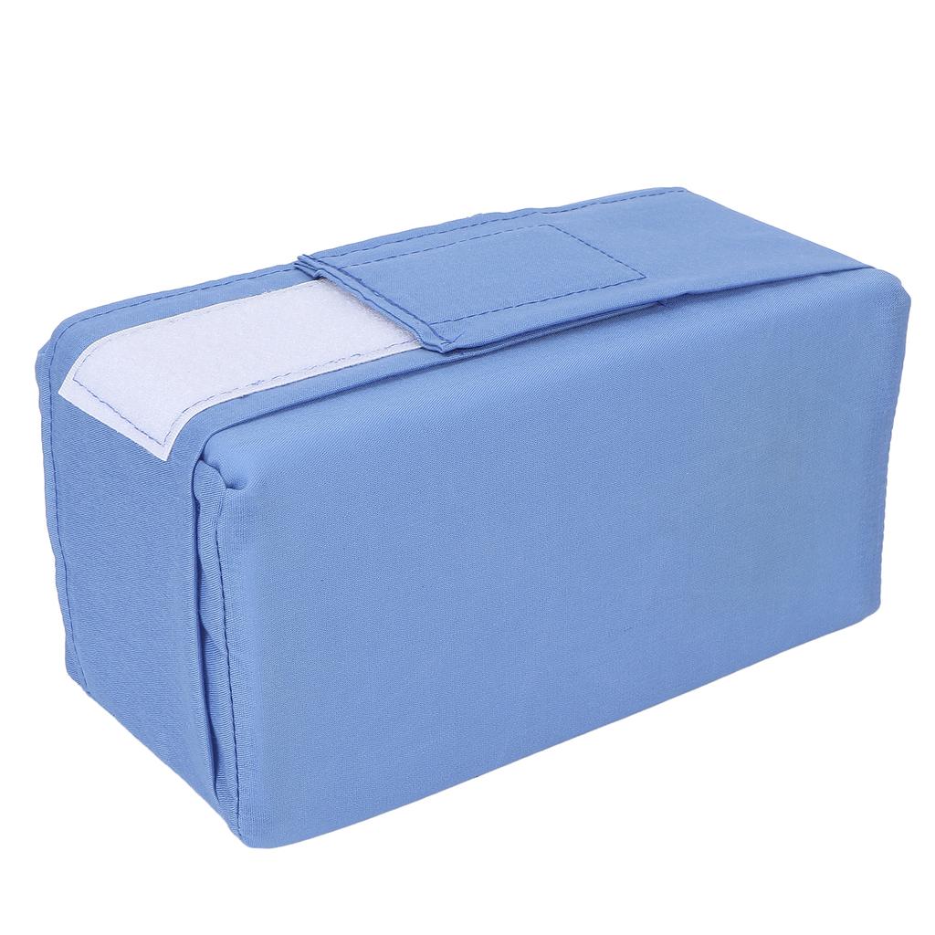 Side Sleeping Leg Pillow Soft Sponge Detachable Reduce Pressure Joint Fixation Knee Pillow with StrapBlue