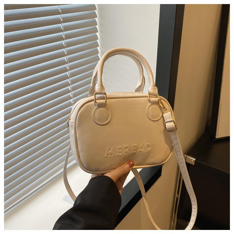 Chic Pu Small Handheld Square Bag For Women Casual Everyday Use With Zipper