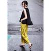 2025 Summer Women's Casual Sleeveless Top & Wide-Leg Nine-Point Pants Set