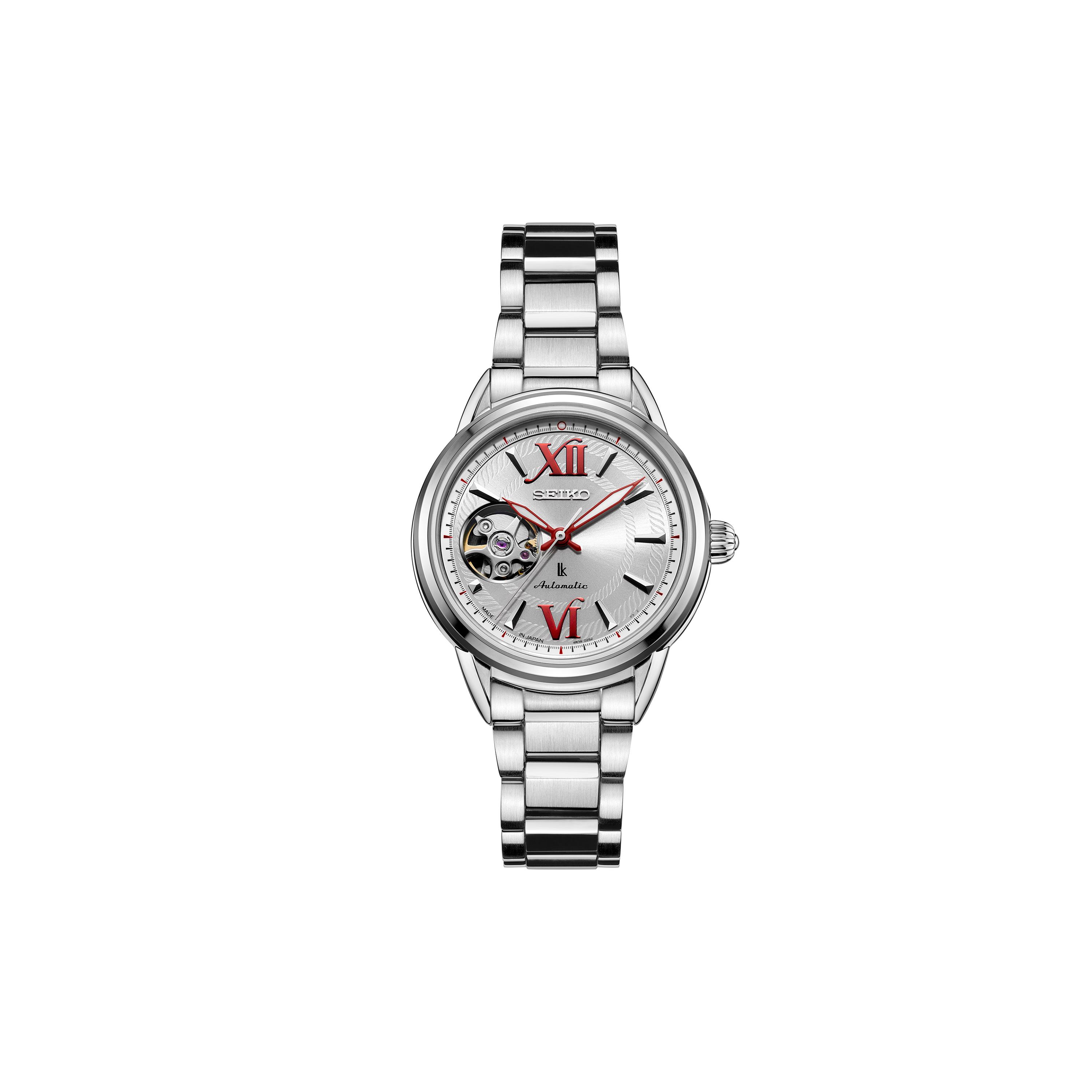 SEIKO Mechanical Movement Stainless Steel Strap Watch Women s Watch Silver Dial SSA797J1 Silver Strap