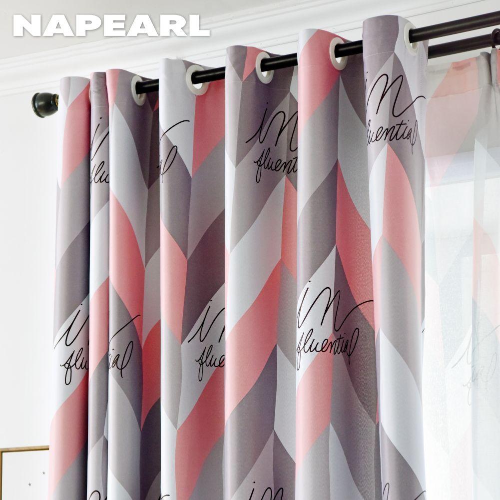1 buc Perdele opace NAPEARL 70-80% Perdele cu model diamant în stil nordic pentru dormitor, sufragerie, fereastră balcon pentru decor acasă