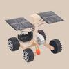 Solar Power Car Fine Workmanship Easy Self-assembly Eco-friendly Science Electric Car Model for Kids