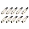 10pcs Japanese-Style Audio Microphone Female Head XLR Adapter Connector with Screw