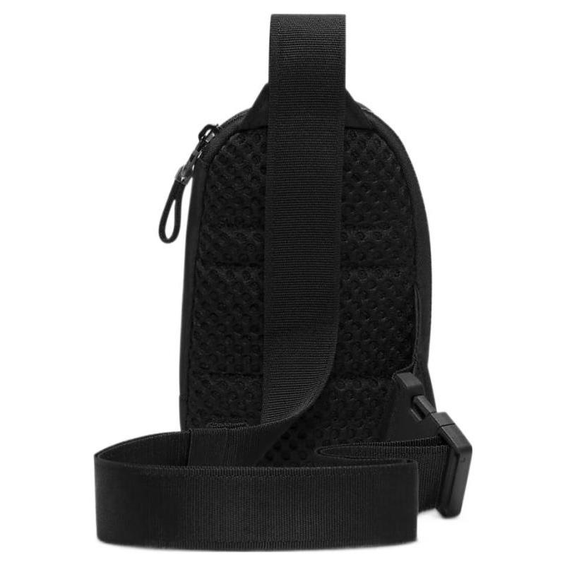 Nike Stoff Einseitige Umhängetasche, Sling Bag Normal Unisex Schwarz Lässig FB2850-010