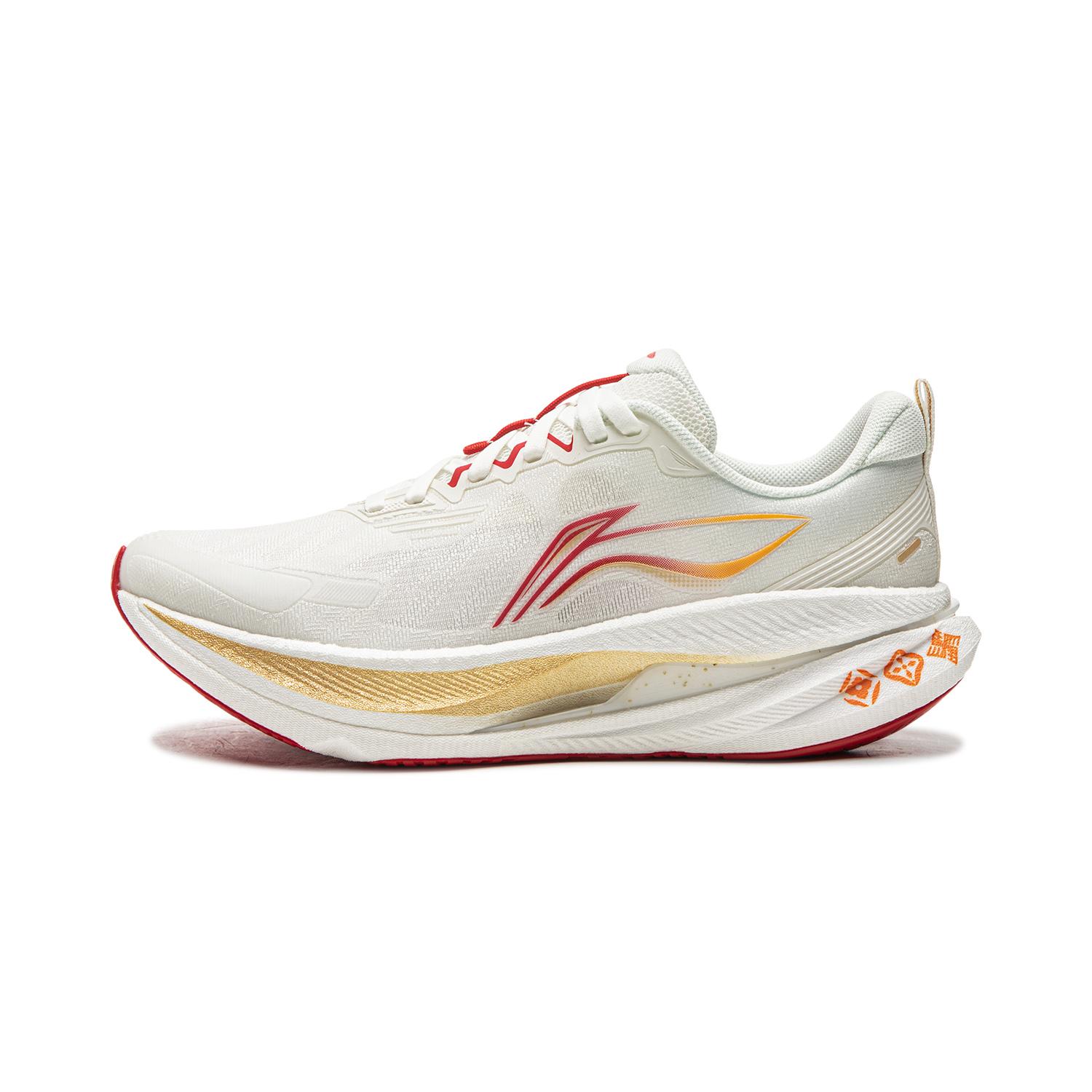 Li Ning Wu Shi 6.0 Спортивные Удобные Амортизирующие Износостойкие Низкие Повседневные Беговые Кроссовки Женские кроссовки Облачно-белые ARSW034-4 35