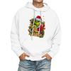 Men's Print Hooded Sweatshirt Long-Sleeve Casual Pullover Hoodie Hooded Sweatshirt