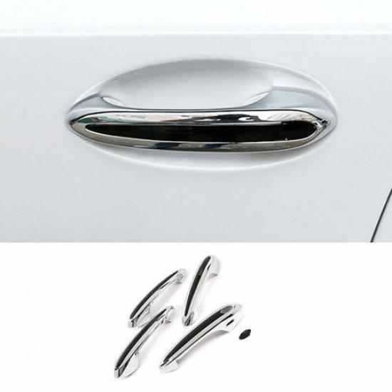 For BMW X5 G05 2019-2023 Chrome Exterior Side Door Handle Molding Cover Trim