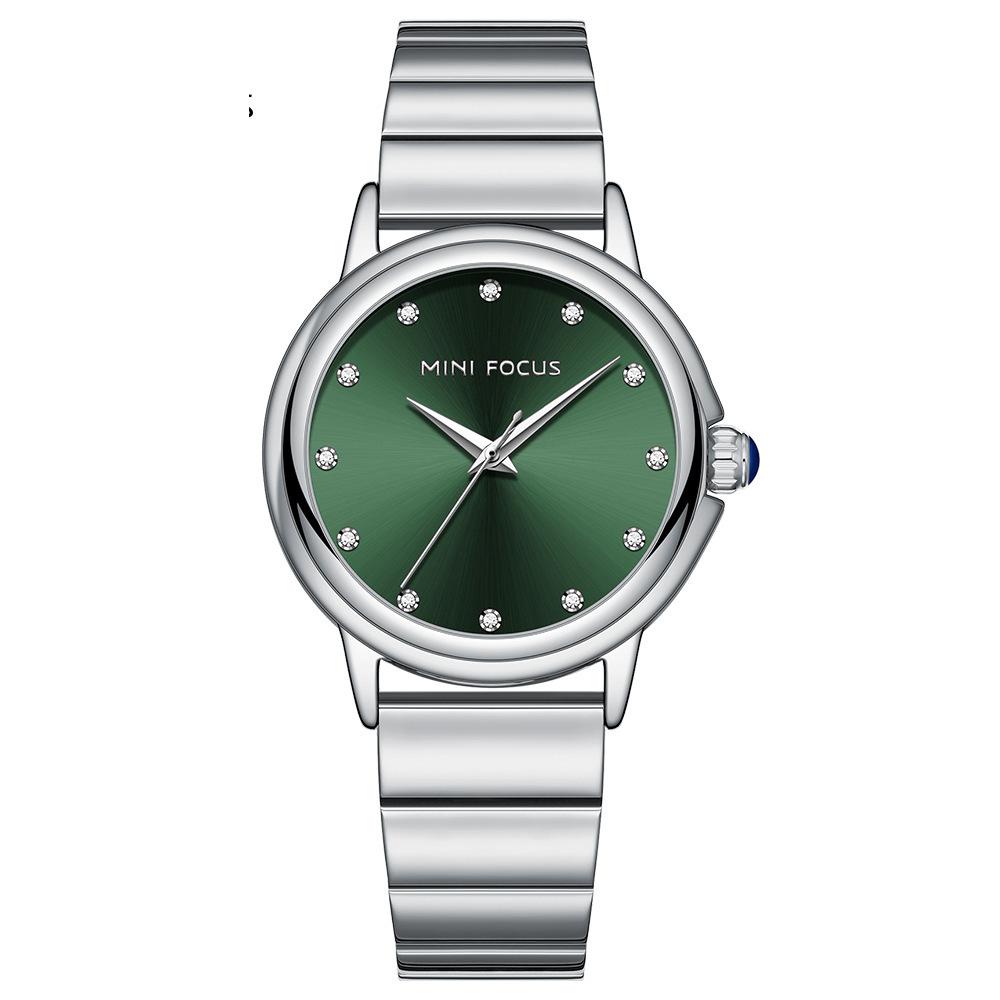 Watches Light Luxury Fashion Women's Watch Japanese Movement Waterproof Diamond Steel Band Women's Watch