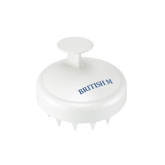 British M Scalp Shampoo Brush Deep Cleansing Massage Hair Care Tool 1pc