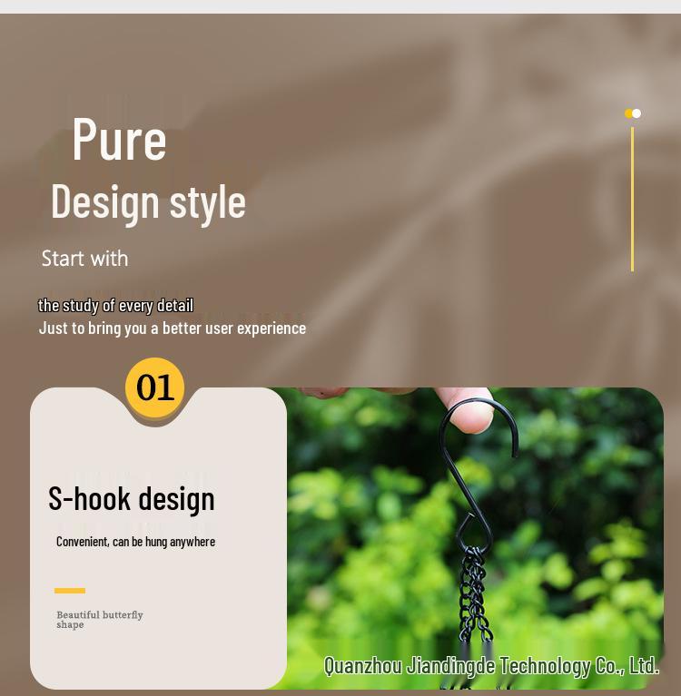 Solar-Powered Flickering Flame Hanging Lantern – Waterproof Hot Air Balloon Outdoor Light