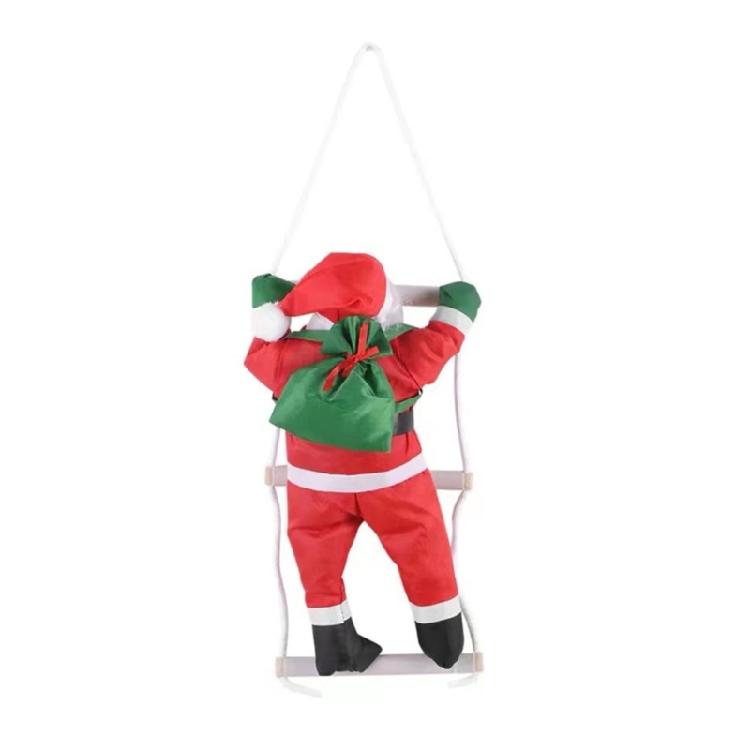 Santa Climbing Ladder Hanging Decoration for Home, Mall, Office Santa Decoration small