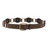 Heart Buckle Waist Belt Punk Chain Heavy Duty Grunge Buckle Modern Waistband Waist Chain Studded Belt