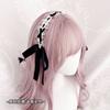 Lolita cosplay y2k accessories headband lace bow hair accessories and headwear Headband hair bands kawaii for  hair