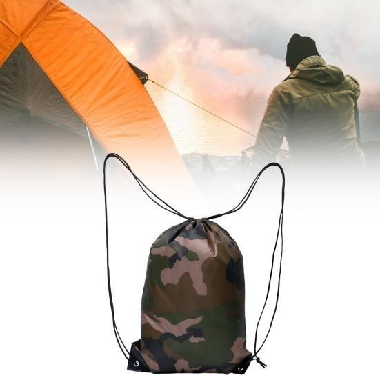 Ultra-light Camouflage Drawstring Pocket Multifunctional Backpack For Sports