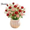 Kit de Artesanato Floral DIY Flores com Contas Kit, Buquê de Flores Silvestres Colorido Projeto de Flores Feitas à Mão Kit de Arte com Contas para Adultos Adolescentes, Decoração de Casa,