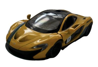 KiNSMART 1/36 Scale McLaren P1 (White) Pullback Miniature Car Diecast