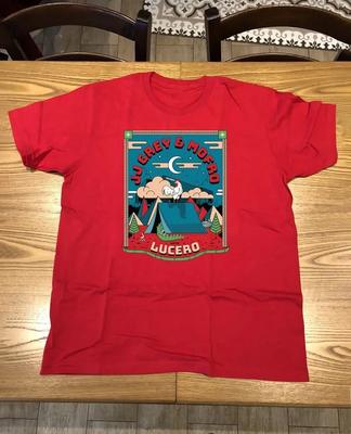 JJ Grey & Mofro Tour 2025 Maglietta Rossa 100% Cotone Unisex S-5XL UU1050